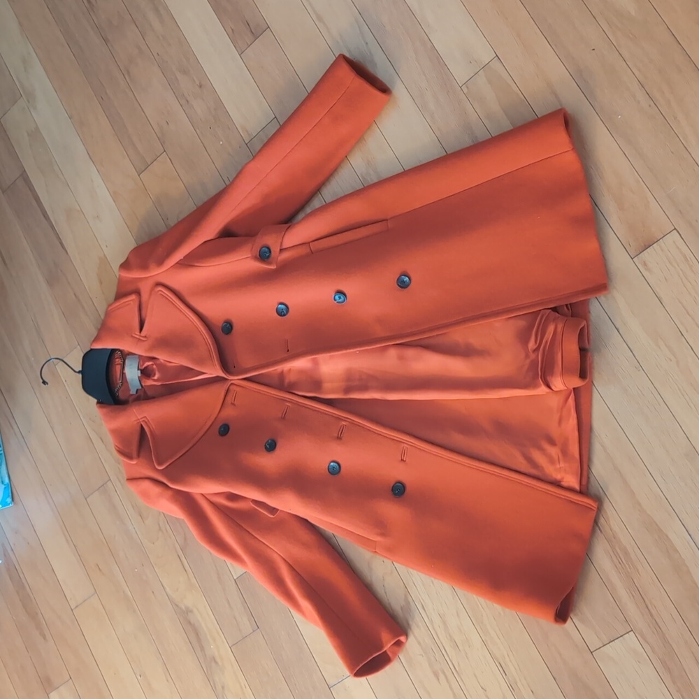 Hobbs wool coat mid length